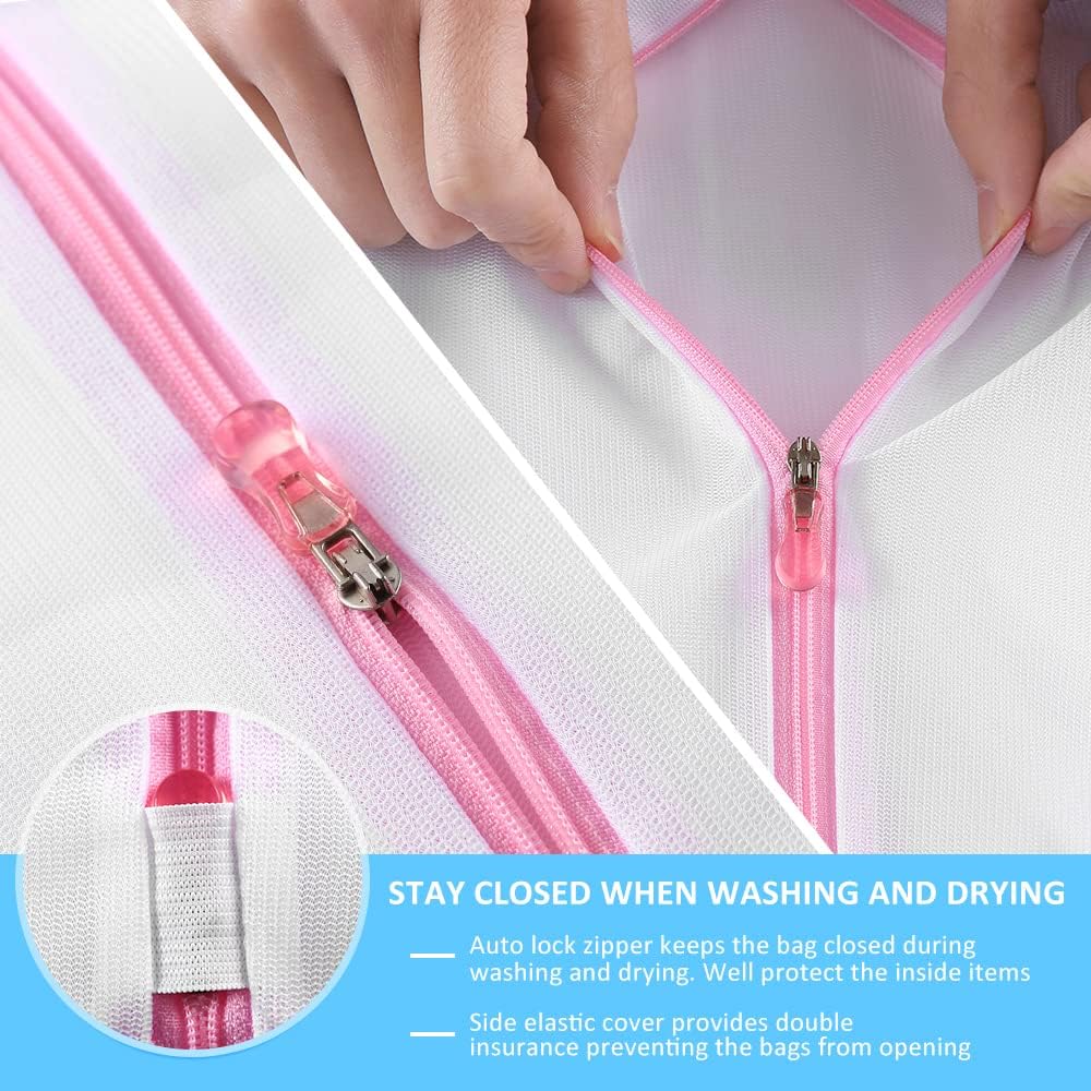 GOGOODA Mesh Laundry Bags for Delicates