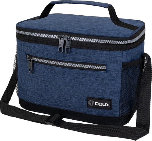 Opux Insulated Leakproof Lunch Bag – Light Grey