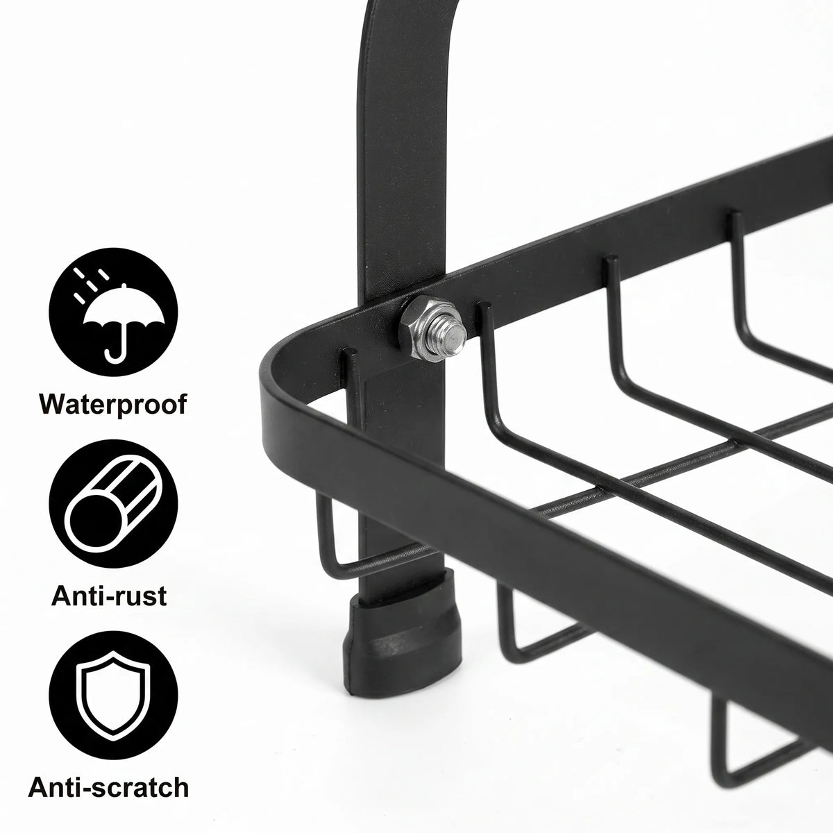 Space-Saving 2-Tier Dish Rack