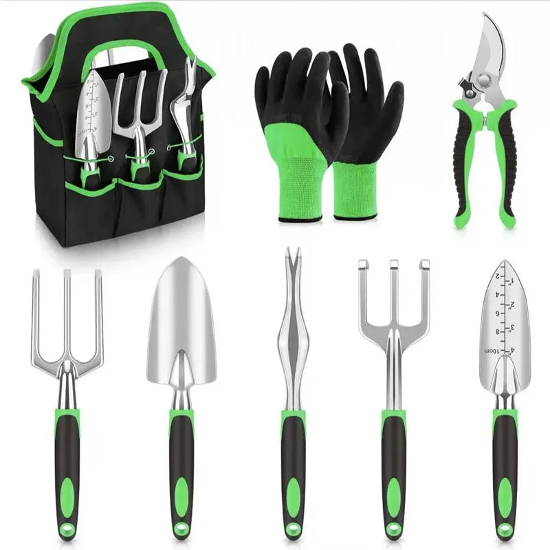 8-Piece Garden Hand Tool Set – Essential Gardening Kit