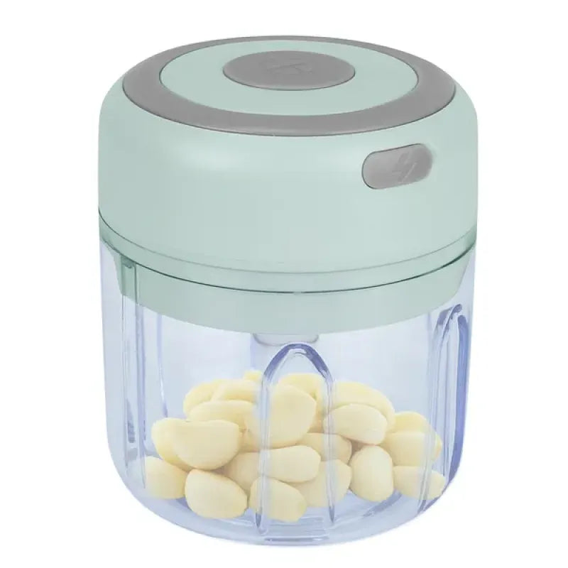 Cordless Mini Electric Garlic & Ginger Chopper – 8.45 oz