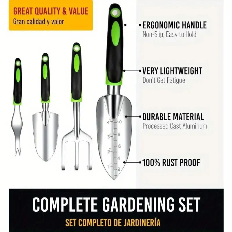 8-Piece Garden Hand Tool Set – Essential Gardening Kit