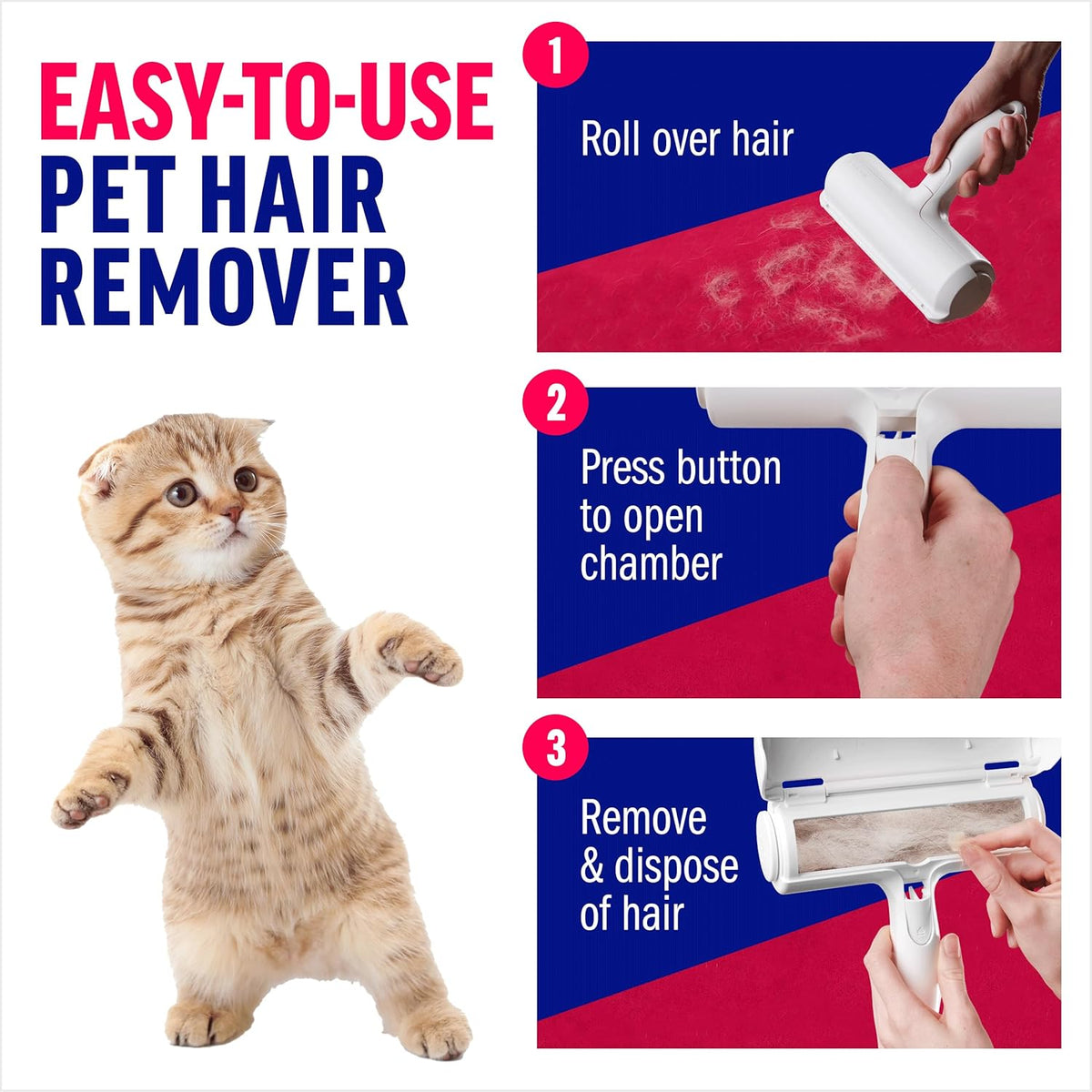 ChomChom Reusable Pet Hair Remover Roller