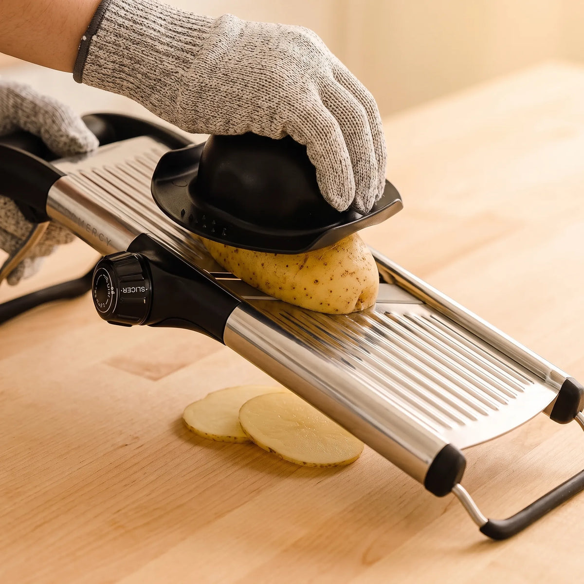 Gramercy Adjustable Mandoline Slicer – 12 Slice Settings