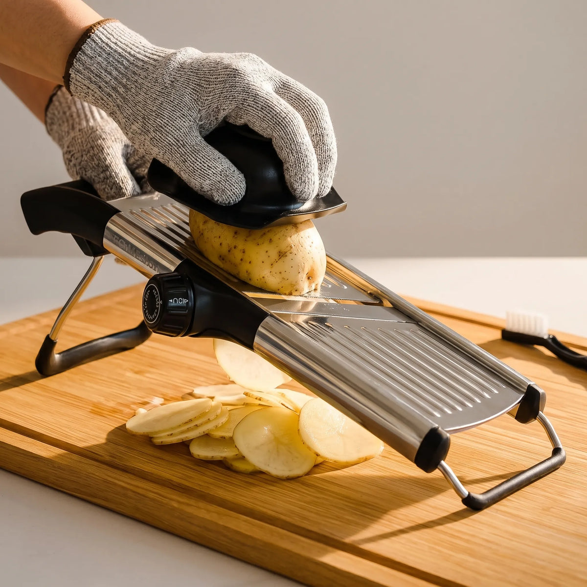 Gramercy Adjustable Mandoline Slicer – 12 Slice Settings
