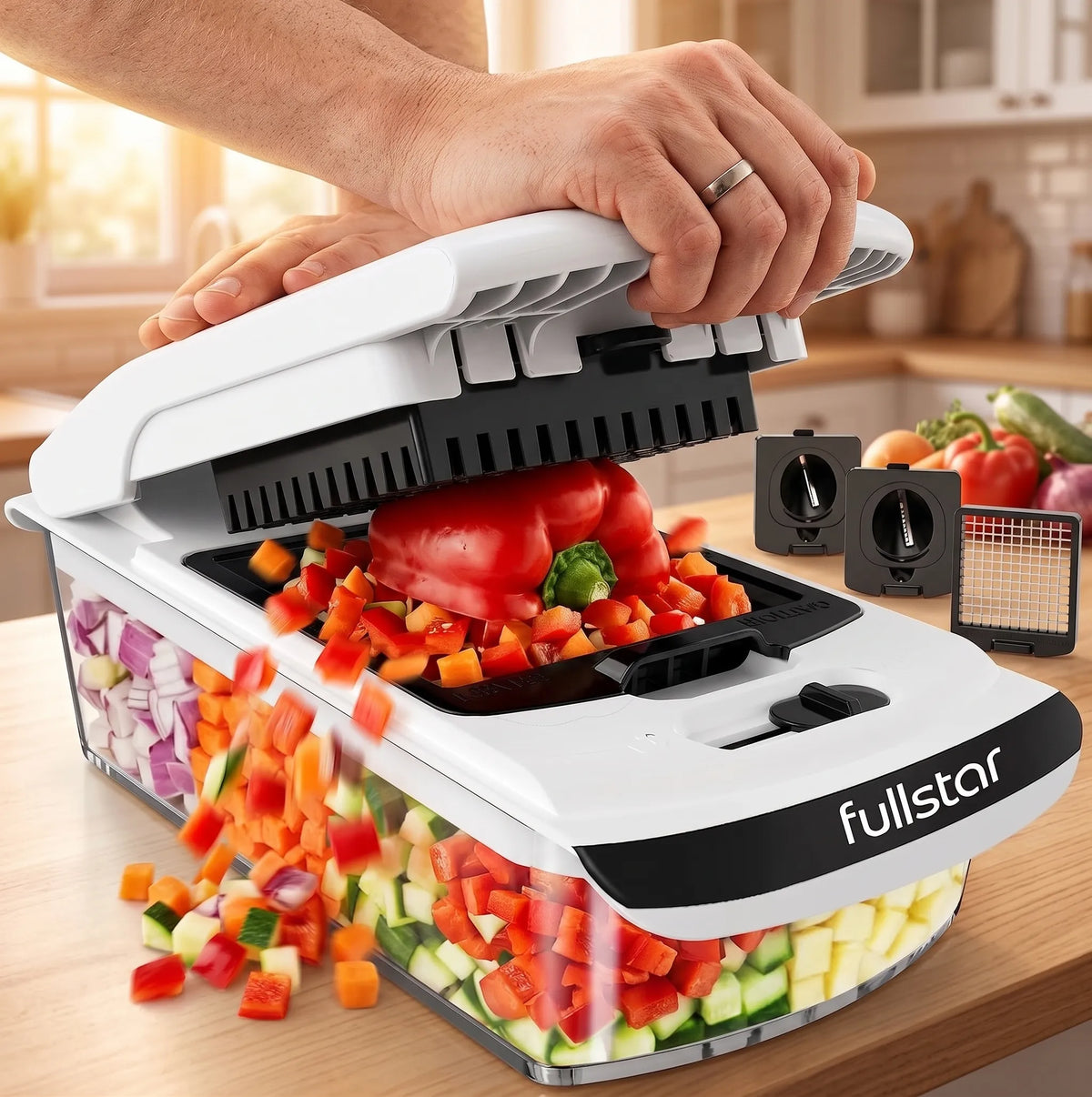 Fullstar Pro Vegetable Chopper & Spiralizer