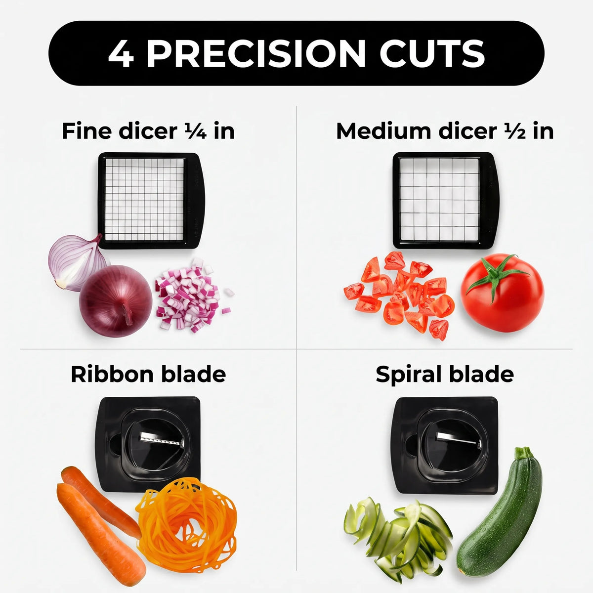 Fullstar Pro Vegetable Chopper & Spiralizer