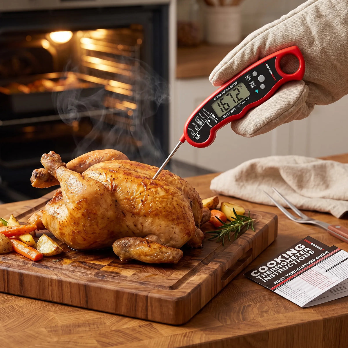 Alpha Grillers Instant-Read Digital Meat Thermometer