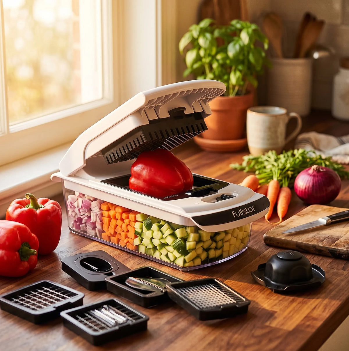 Fullstar Pro Vegetable Chopper & Spiralizer
