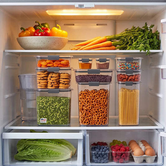 Rubbermaid Brilliance 10-Piece Airtight Pantry Storage Set